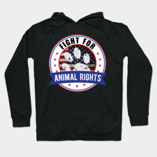 Animal Rights Liberation Human Liberation Hoodie